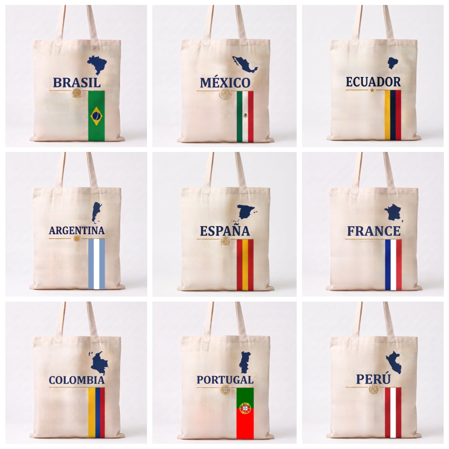 Tote Bag Personalizada Países