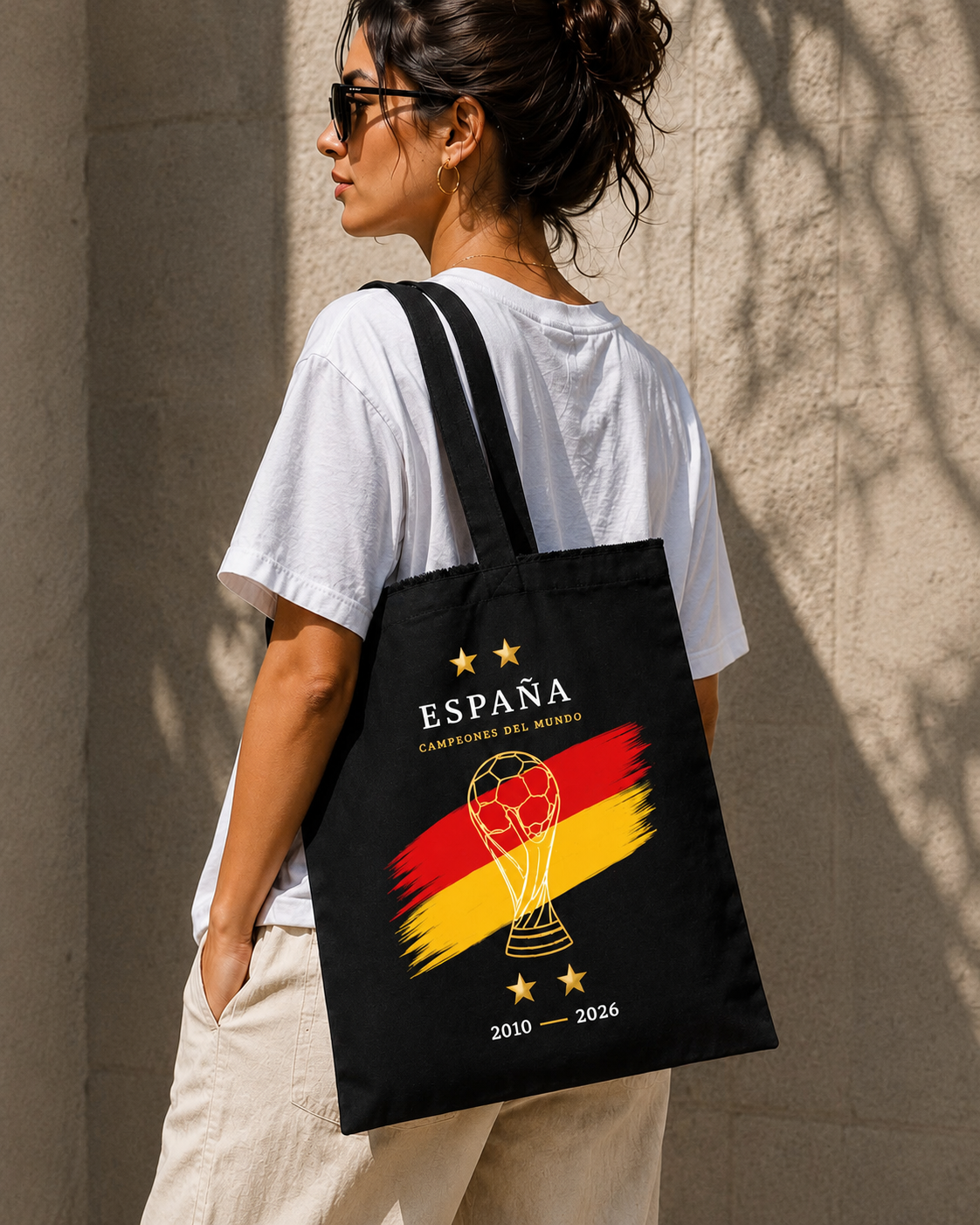 Tote Bag España Campeones del Mundo 2010-2026